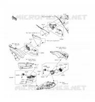 CLIGNOTANTS pour Kawasaki ZZR1400 ABS
