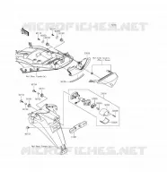 FEUX ARRI&Egrave;RE(S) pour Kawasaki ZZR1400 ABS