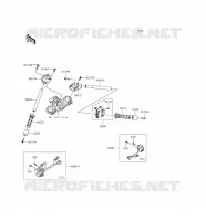 GUIDON pour Kawasaki ZZR1400 ABS