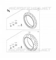 PNEUS pour Kawasaki ZZR1400 ABS