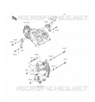 SUPPORT MOTEUR pour Kawasaki ZZR1400 ABS
