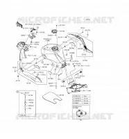 RESERVOIR CARBURANT pour Kawasaki NINJA ZX-6R