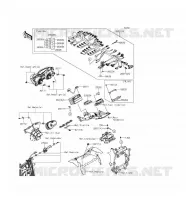 CHASSIS EQUIPMENT ELECTRIQUE pour Kawasaki NINJA ZX-6R