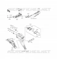 FEUX ARRI&Egrave;RE(S) pour Kawasaki NINJA ZX-6R