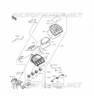 FILTRE A AIR pour Kawasaki NINJA ZX-6R
