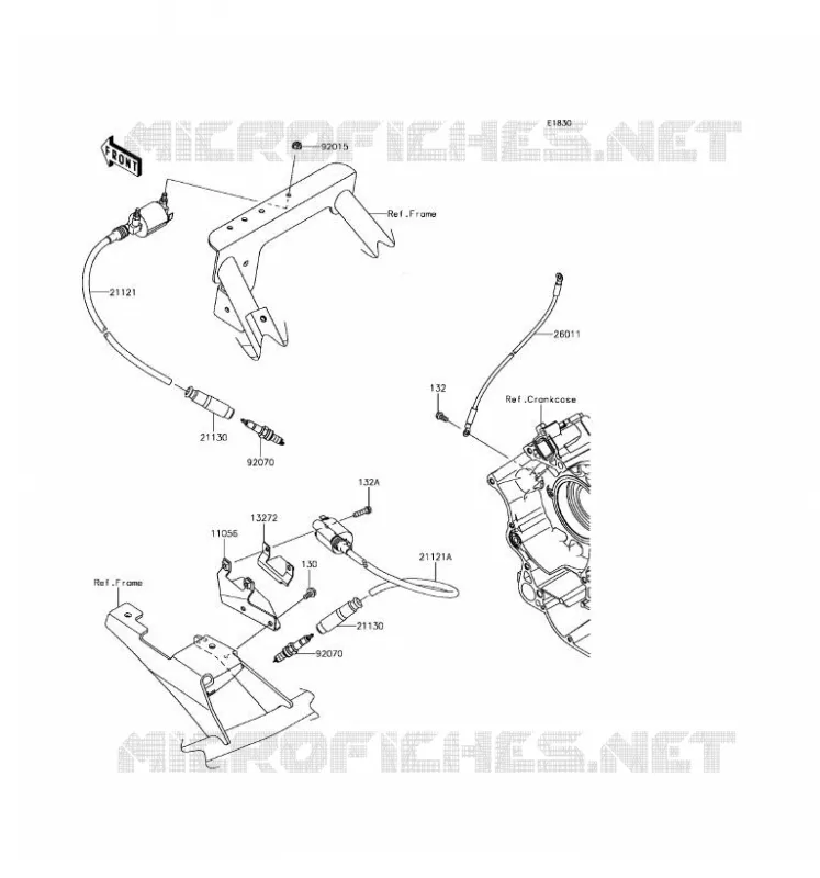 SYSTEME D&acute;ALLUMAGE Kawasaki SSV 800 2017 TERYX 4  KRT800FHF