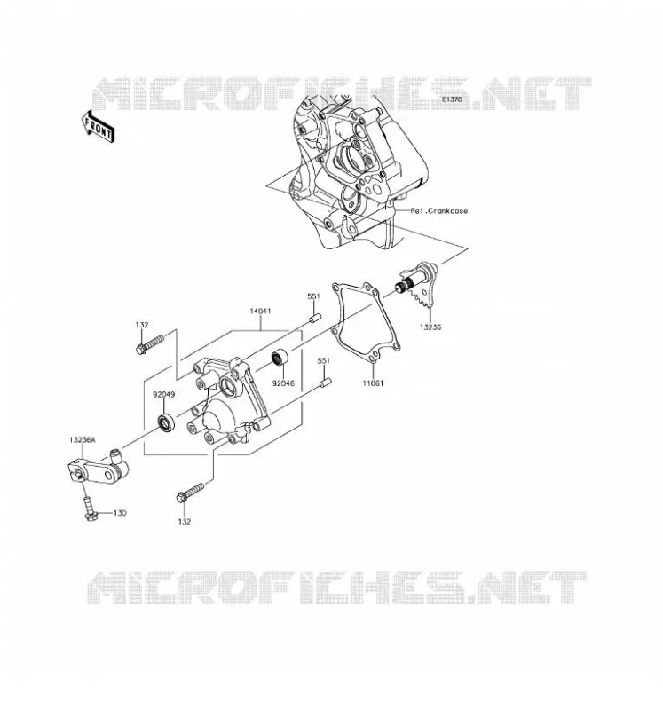 SELECTEUR Kawasaki SSV 800 2016 TERYX 4 CAMO  KRT800HGF