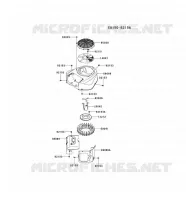REFROIDISSEMENT pour Kawasaki FR MOTORS