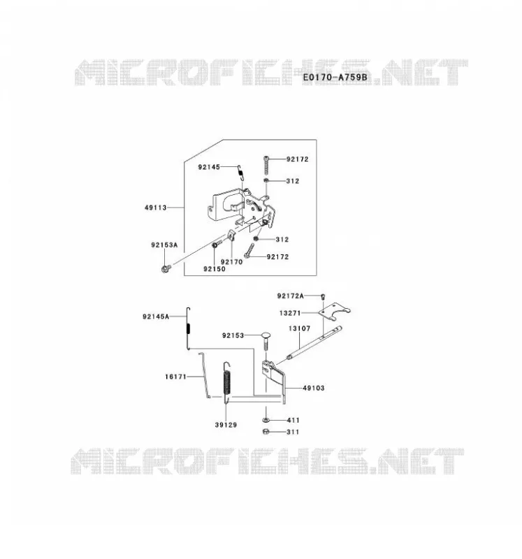 EQUIPEMENT DE CONTROLE Kawasaki Petits Moteurs FS FS541V FS MOTORS  FS541V-ES21