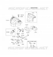 FILTRE &Agrave; AIR/POT D'&Egrave;CHAPPEMENT pour Kawasaki FS MOTORS