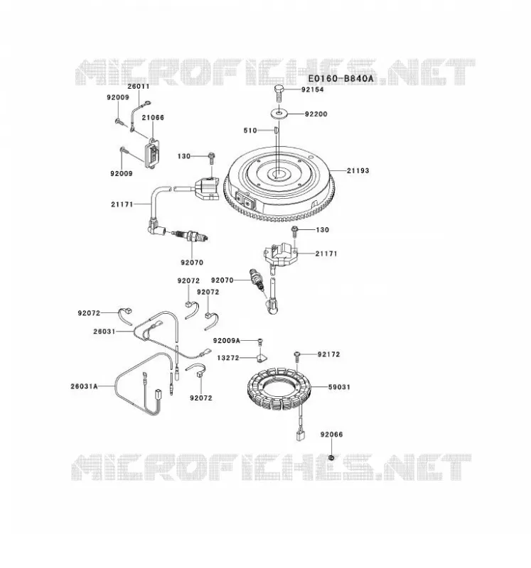 &Eacute;QUIPEMENT ELECTRIQUE Kawasaki Petits Moteurs FS FS691V FS MOTORS  FS691V-CS13
