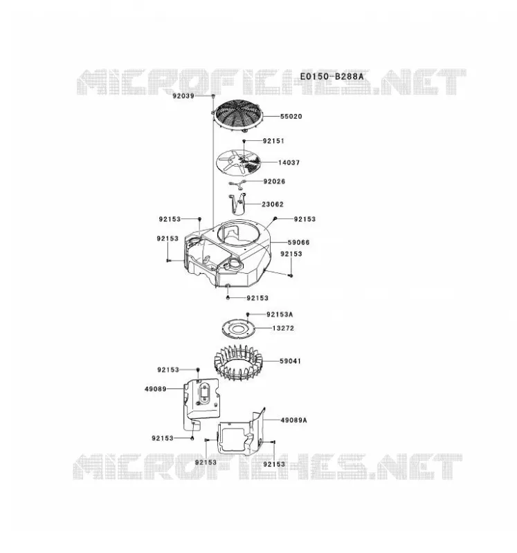REFROIDISSEMENT Kawasaki Petits Moteurs FS FS691V FS MOTORS  FS691V-DS14