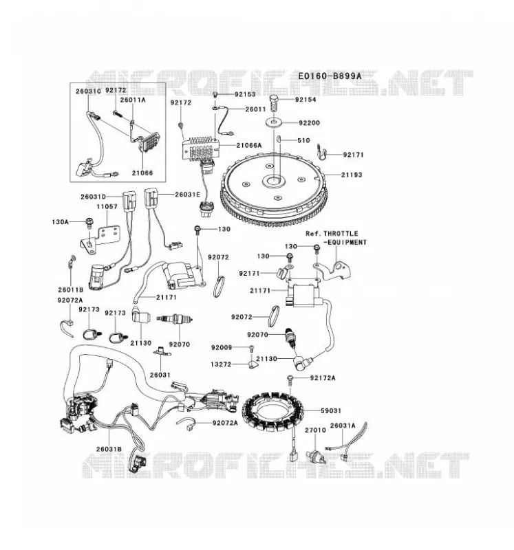 &Eacute;QUIPEMENT ELECTRIQUE Kawasaki Petits Moteurs FS FS730V FS MOTORS  FS730V-CS40