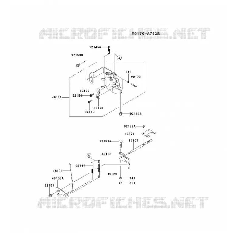 EQUIPEMENT DE CONTROLE Kawasaki Petits Moteurs FS FS730V FS MOTORS  FS730V-GS00