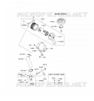 FILTRE &Agrave; AIR/POT D'&Egrave;CHAPPEMENT pour Kawasaki FX MOTORS