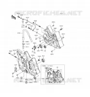 CARTER MOTEUR(S) pour Kawasaki KLX110