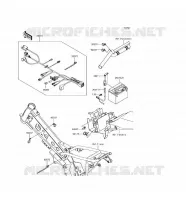 CHASSIS EQUIPMENT ELECTRIQUE pour Kawasaki KLX110