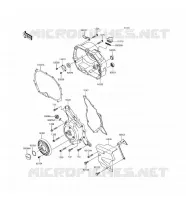 COUVERCLES MOTEUR pour Kawasaki KLX110