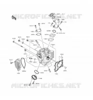 CULASSE pour Kawasaki KLX110