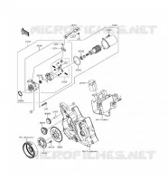 D&Eacute;MARREUR pour Kawasaki KLX110