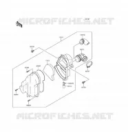 FILTRE A AIR pour Kawasaki KLX110