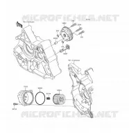 POMPE A HUILE pour Kawasaki KLX110