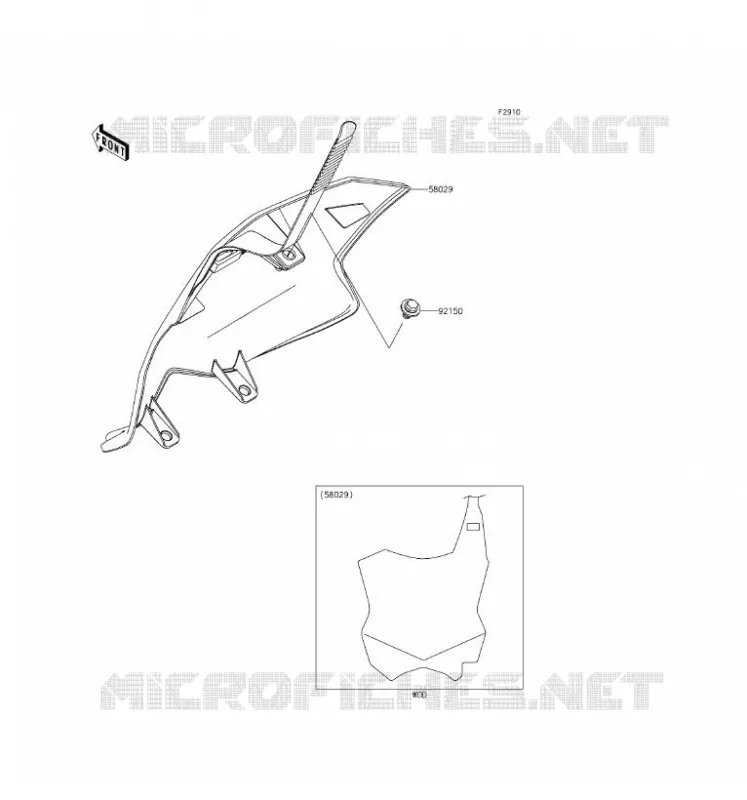 ACCESSOIRE Kawasaki TOUT-TERRAIN 450 2017 KX450F  KX450HHF