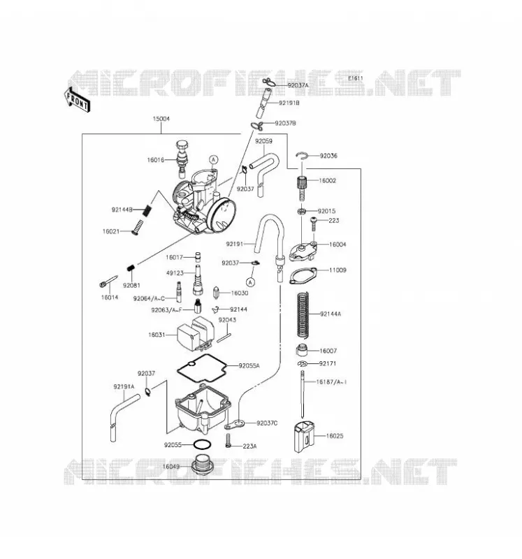 CARBURATEUR Kawasaki TOUT-TERRAIN 85 2017 KX85 II  KX85DHF