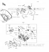 CARBU pour Kawasaki BRUTE FORCE 750 4X4I