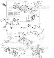 CHASSIS EQUIPMENT ELECTRIQUE pour Kawasaki BRUTE FORCE 750 4X4I