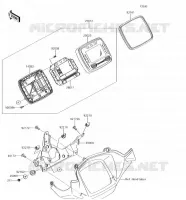 COMPTEURS pour Kawasaki BRUTE FORCE 750 4X4I