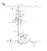 CONTROLE pour Kawasaki BRUTE FORCE 750 4X4I