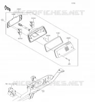 FEUX ARRI&Egrave;RE(S) pour Kawasaki BRUTE FORCE 750 4X4I