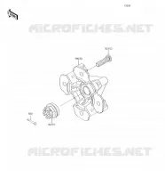 MOYEU AVANT pour Kawasaki BRUTE FORCE 750 4X4I