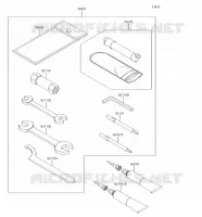 OUTIL UTILISATEUR pour Kawasaki BRUTE FORCE 750 4X4I
