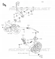 PEDALE DE FREIN pour Kawasaki BRUTE FORCE 750 4X4I