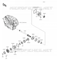 PIGNON CONIQUE AVANT pour Kawasaki BRUTE FORCE 750 4X4I