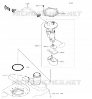 POMPE A ESSENCE pour Kawasaki BRUTE FORCE 750 4X4I