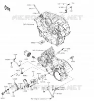 POMPE A HUILE/FILTRE &Agrave; HUILE pour Kawasaki BRUTE FORCE 750 4X4I