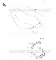 SELLE pour Kawasaki BRUTE FORCE 750 4X4I