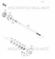 ARBRE DE TRANSMISSION pour Kawasaki JET SKI ULTRA 310LX