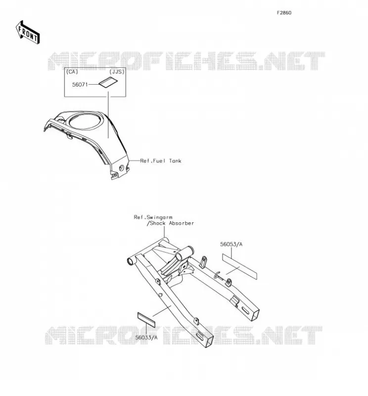 LABEL Kawasaki MOTOS 125 2018 Z125 PRO  BR125JJSA