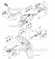 CLIGNOTANTS pour Kawasaki Z125 PRO