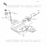&Eacute;CHAPPEMENT pour Kawasaki Z125 PRO