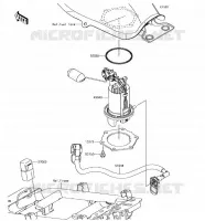 POMPE A ESSENCE pour Kawasaki Z125 PRO