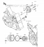 POMPE A HUILE/FILTRE &Agrave; HUILE pour Kawasaki Z125 PRO