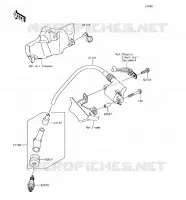 SYSTEME D&acute;ALLUMAGE pour Kawasaki Z125 PRO