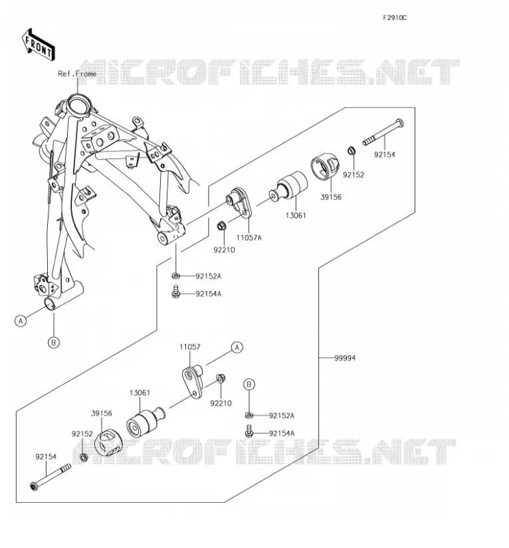 Accessory(Slider) Kawasaki MOTOS 400 2018 NINJA 400  EX400GJF