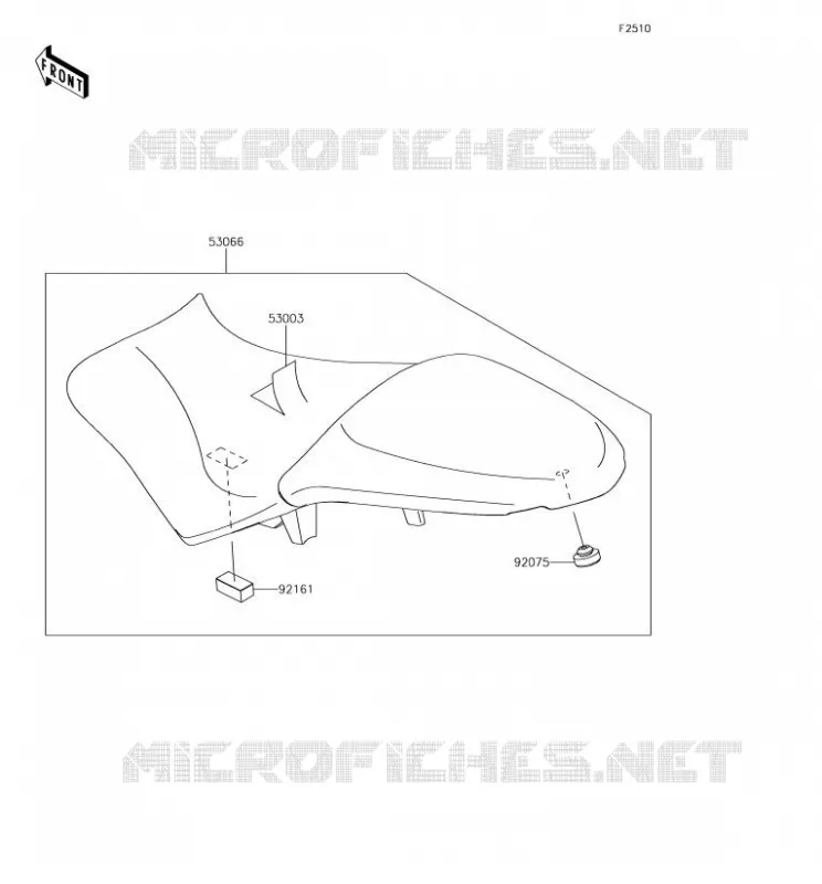 SELLE Kawasaki MOTOS 650 2018 VERSYS 650  KLE650FJF