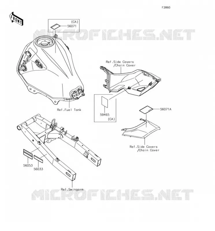 LABEL Kawasaki MOTOS 300 2017 VERSYS-X 300  KLE300BHF